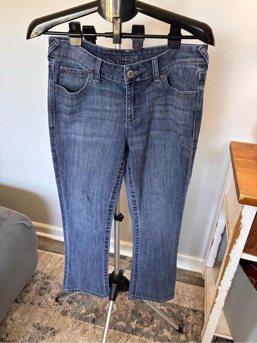 Maurices Women's Medium Blue Boot-Cut Jeans